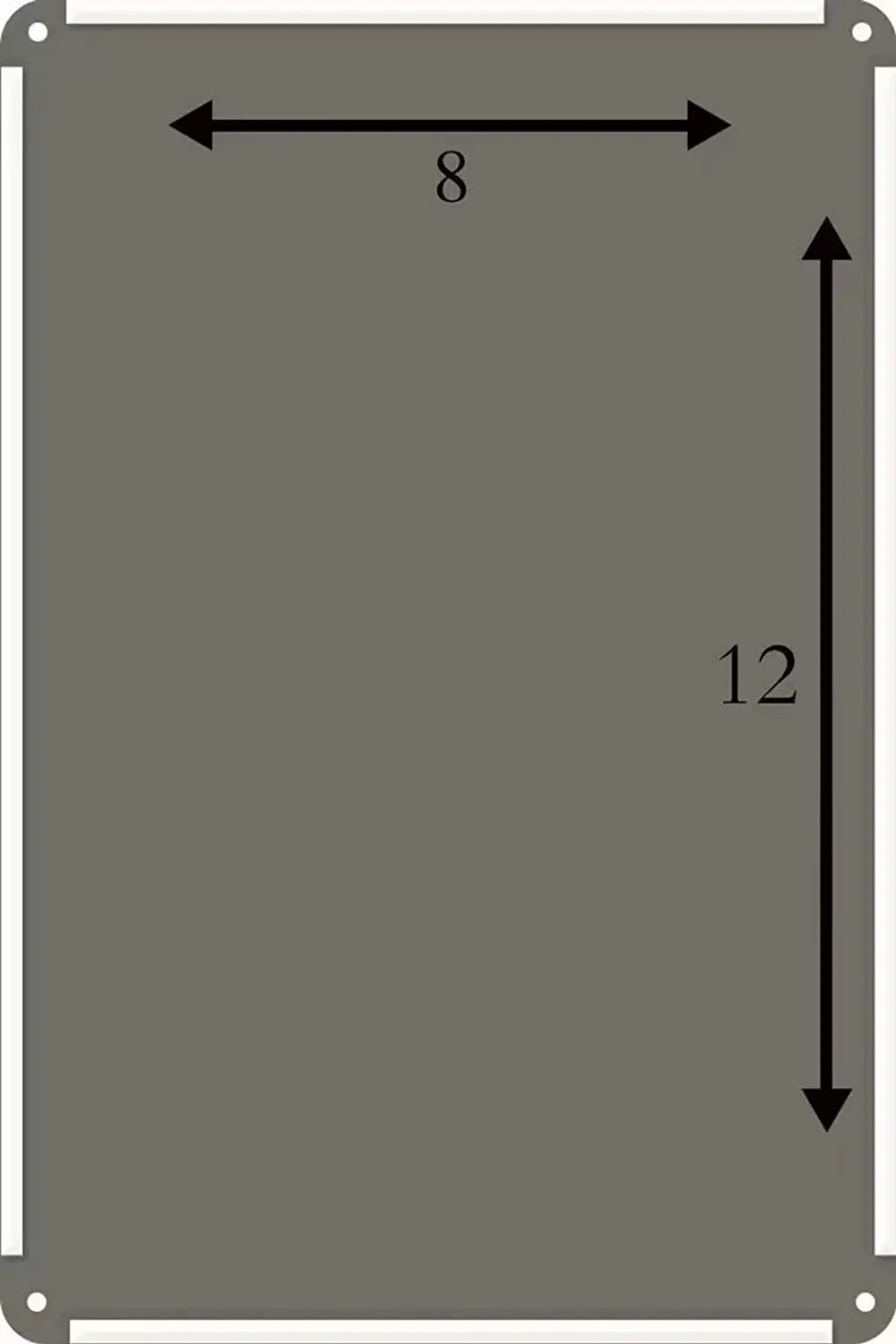 Рисунок 3 - Большой Предупреждение оловянный