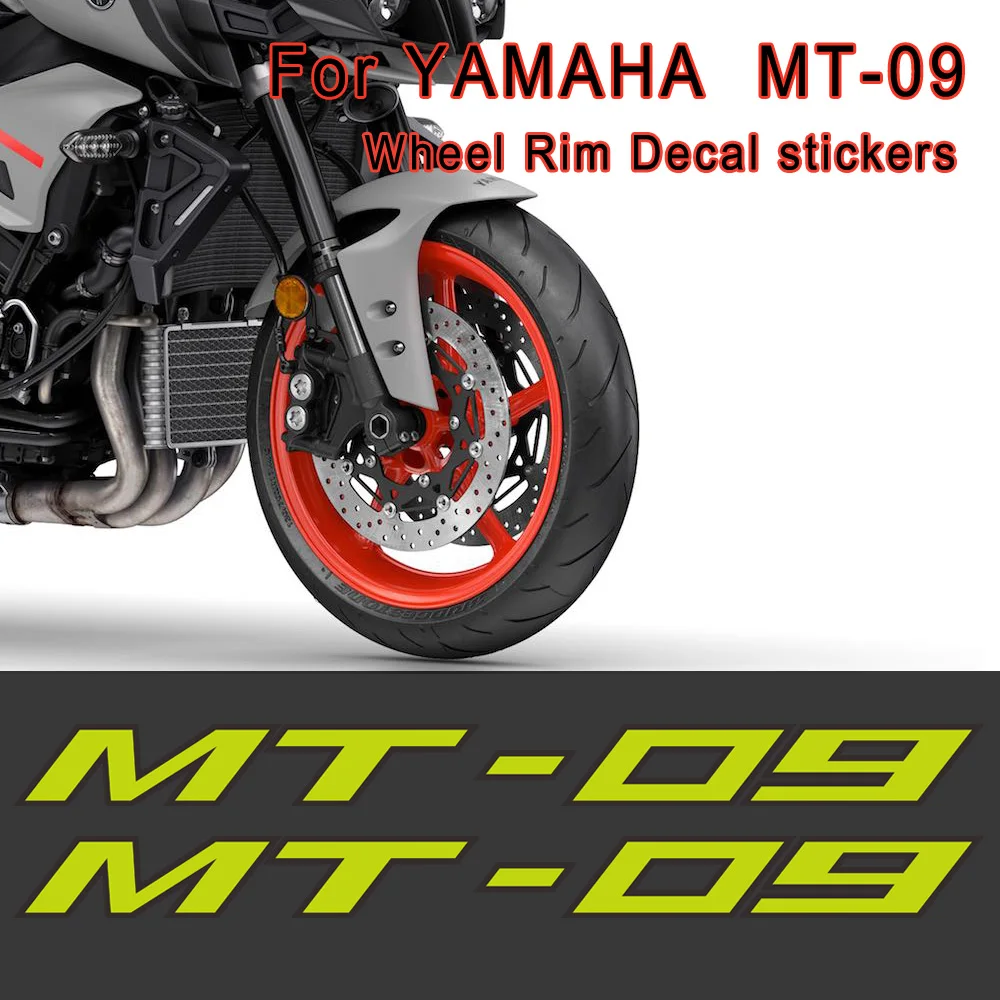 Для YAMAHA MT-09 MT09 MT 09, колесные диски внутренний шлем бак корпус Наклейка мотоцикл Стикеры пленка для печати
