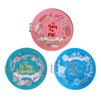 

Round Creative Splendid Garland Wool Felt Embroidery Polaroid Photo Baby Growth DIY Hand Paste Album Gift