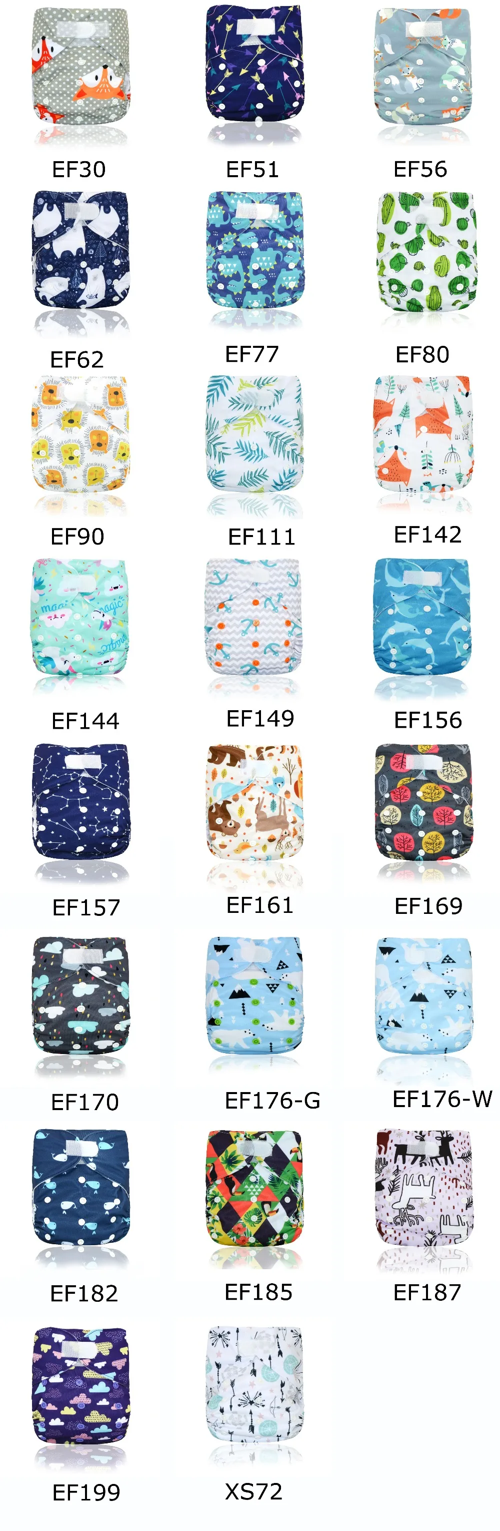 New!HappyFlute Big XL Pocket Diaper for Baby 2 Years and Older,suedecloth inner, stay-dry, size adjustable fits waist 36-58cm