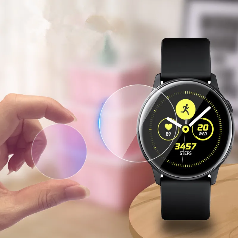 2 шт. Защита экрана для смарт часов Samsung Galaxy watch Active /LTE защита 2.5D от царапин|Защита