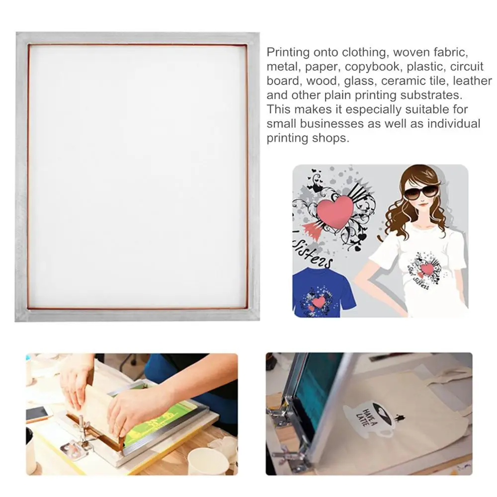 High Quality Aluminum Silk Screen Printing Screens Kits  20x30cm/25x35cm/30x45cm Screen Printing Frames Tools Tool Set - AliExpress