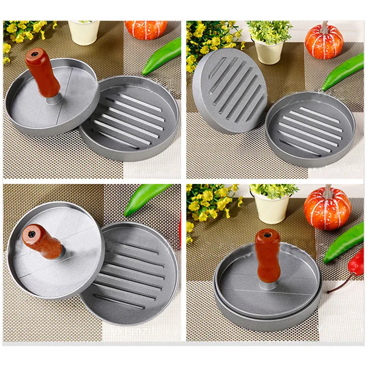 Non-Stick-Stainless-Steel-single-Hamburger-Presse-Patties-Pizza-Burger-Mold-Maker-Kitchen-meat-poultry-Cooking (4)