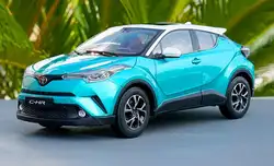 1/18 весы Toyota C-HR CHR зеленый/белый Литье под давлением автомобиля модельные игрушки, коллекционные подарки