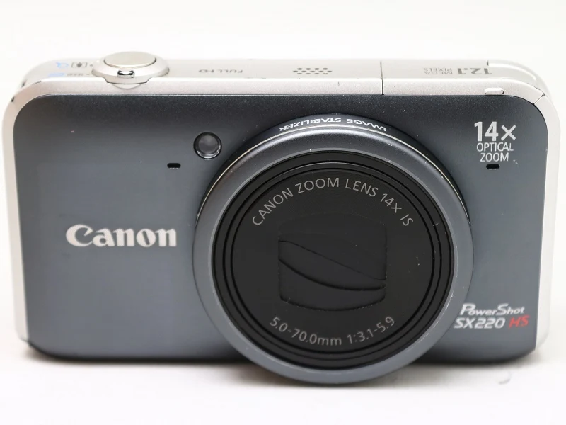Б/у камера Canon PowerShot SX220 HS CMOS для путешествий зум 14x 28 392 мм оптический объектив