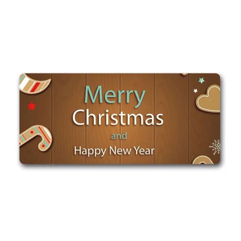 Christmas theme oversized rubber mouse mat table mat, safe and durable