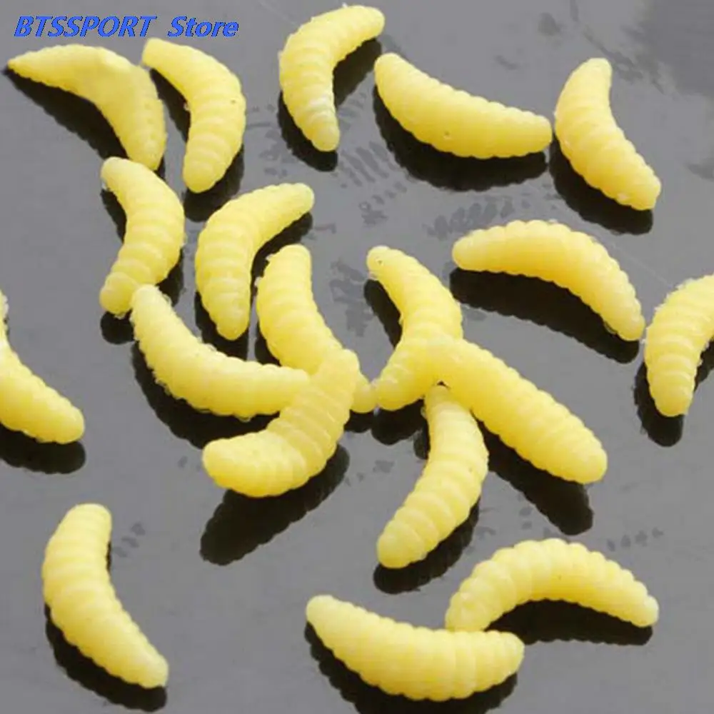 High Quality Gmarty Promotion30PCS /Set 2cm Grub Soft Fishing Lure hooks smell Worms Shrimps Fish Lures | Спорт и развлечения