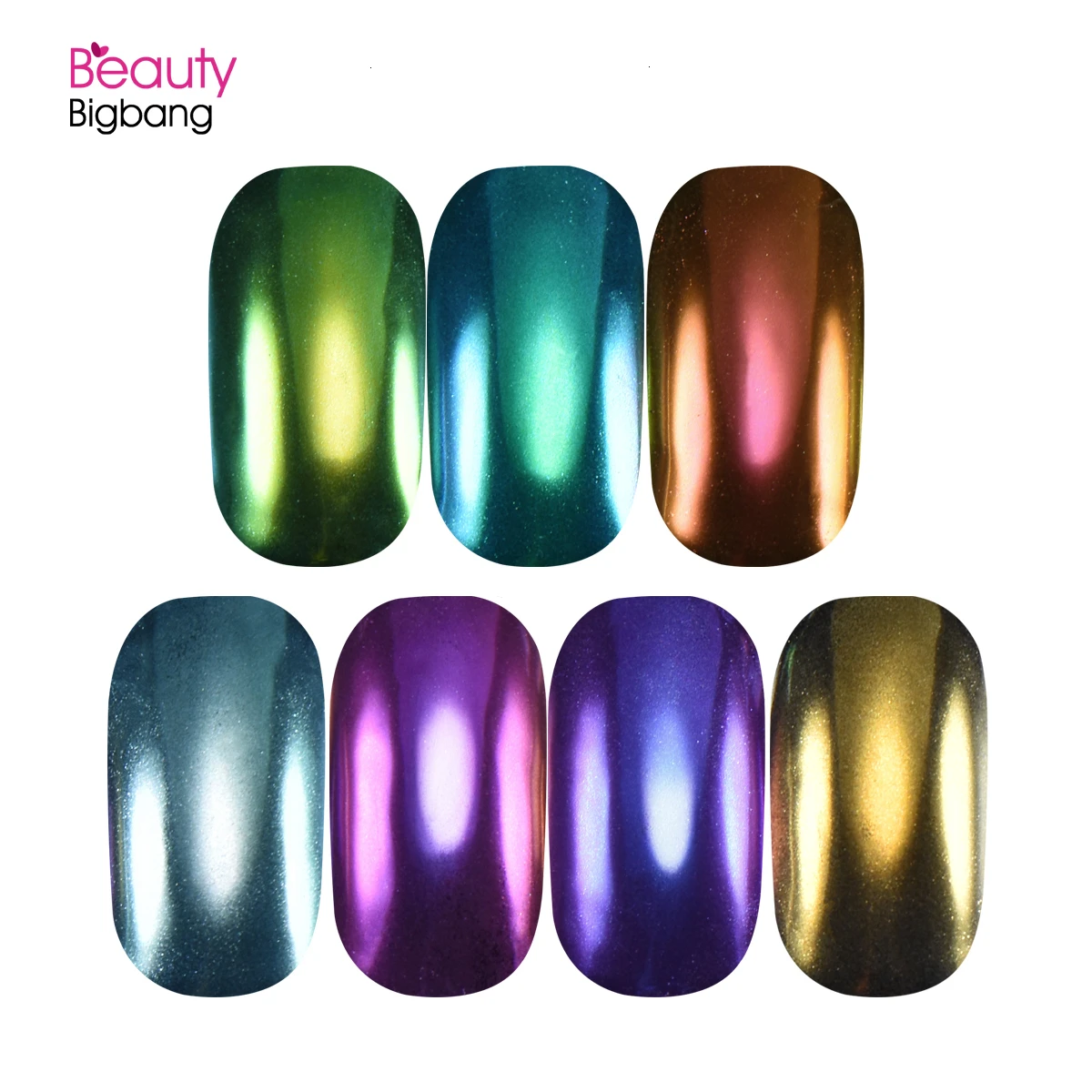BEAUTYBIGBANG 1 г зеркальные Блестки для ногтей Пудра УФ гель полировка ...