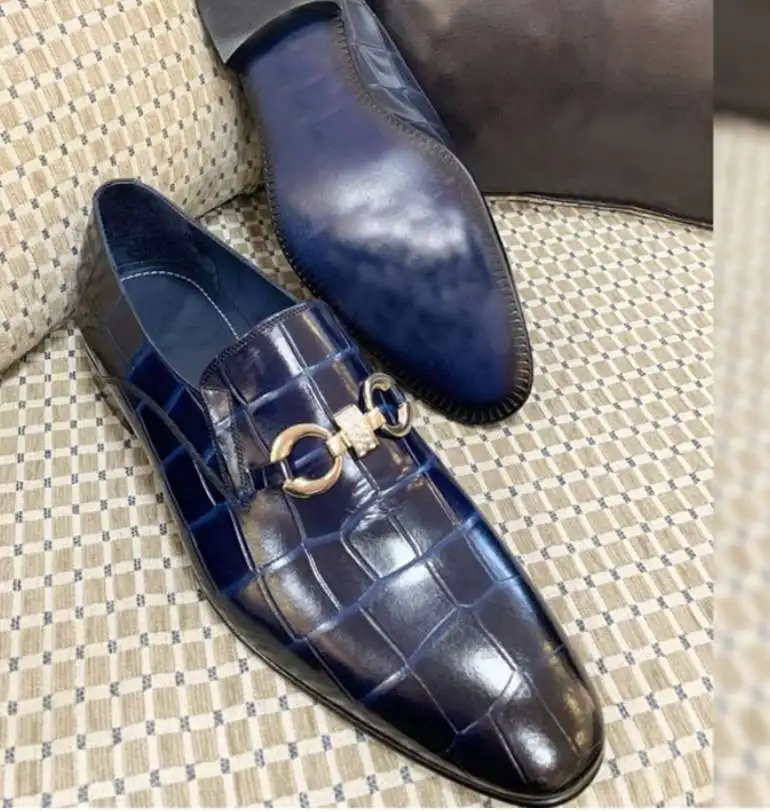 Zapatos de tacón bajo con flecos para hombre, zapatos de vestir Brogue, botines de primavera, mocasines clásicos informales, YK600