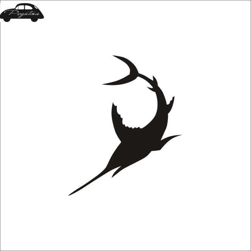 Pegatina Sailfish Fish Dorado Car Decal Swordfish Posters Boat Decals Decor Mural Wall Sticker Angling Hooks Shop Vinyl
