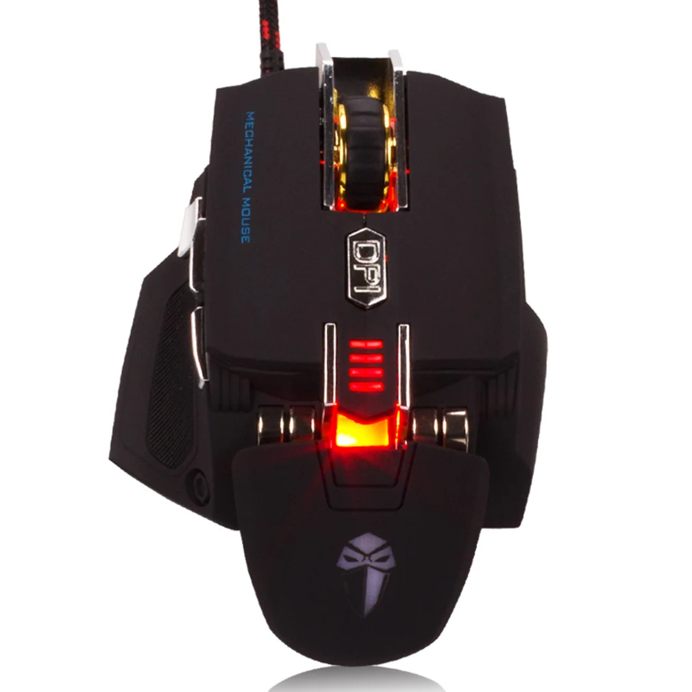Профессиональная игровая мышь 2500 dpi регулируемые проволочные Игровые мыши запись 2 цветов оптический макро G20 полный высокоскоростной фотоэлектрический
