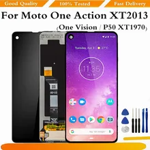 Ensemble écran tactile LCD, Original, pour Motorola One Action Vision, XT2013-2, XT1970-1=