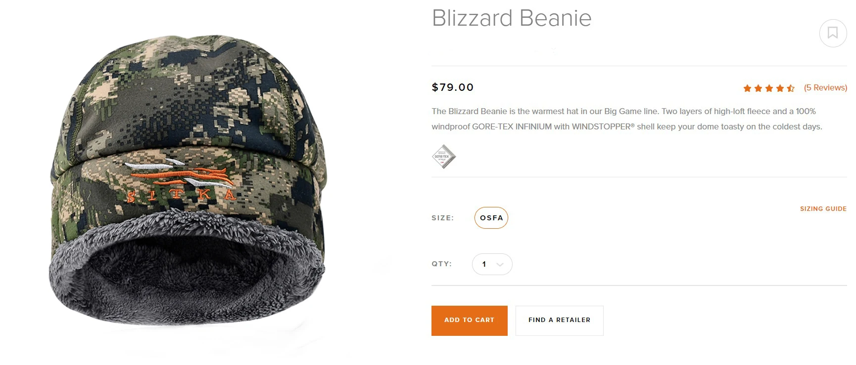 Warmest hunting beanie Clearance