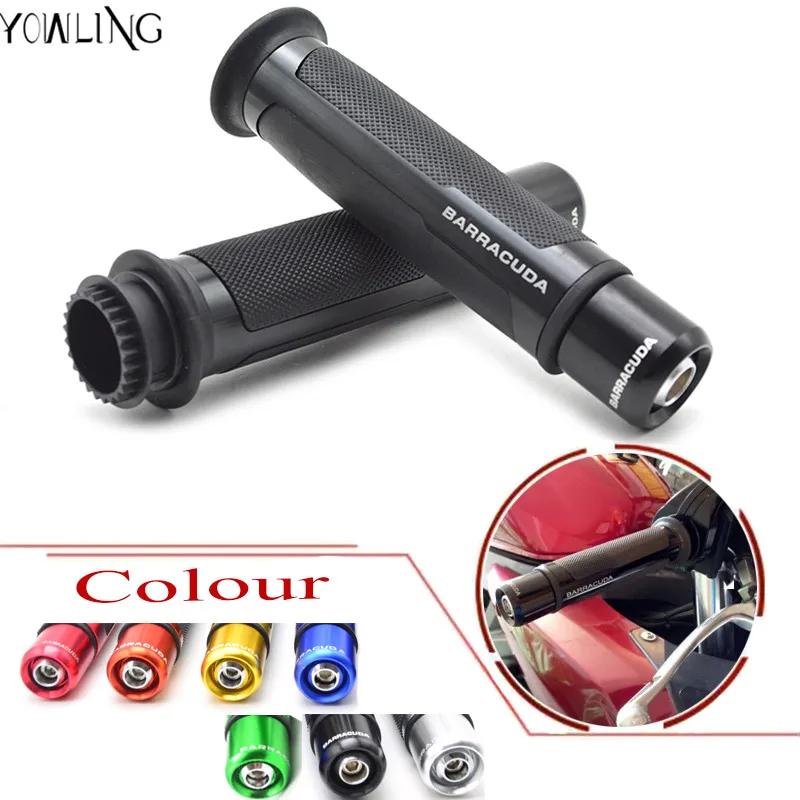 Moto 7/8" Hand Grips Motorcycle handle Bar Rubber aluminum for yamaha JR FJR 1300 1200 FZR 1000 TMAX 530 500 TMAX530 TMAX500