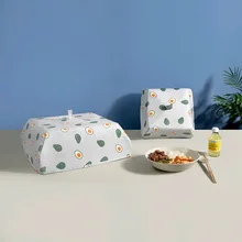 Складные крышки для еды, сохраняющие тепло, алюминиевая фольга, пищевая крышка, посуда, изоляция, полезные Кухонные гаджеты, аксессуары