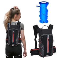 Trail Running Backpack 10L Bicycle Bag Cycling Marathon Run Rucksack Hydration Women Water Bag Bike Back Vest Soft Flask
