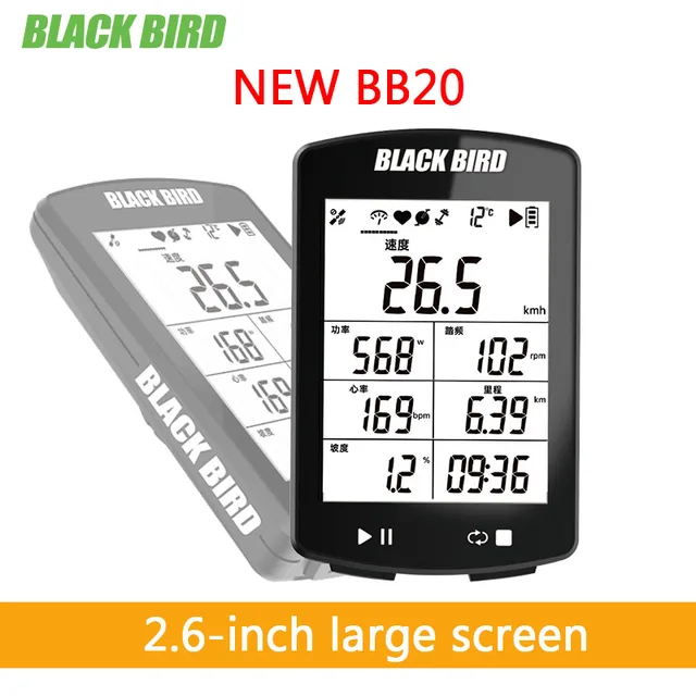 Expertise Kort geleden sextant Blackbird Fiets Computer Groot Scherm Draadloze Gps Snelheidsmeter  Waterdicht Racefiets Fiets Bluetooth Ant + Met Cadans Garmin|Fiets  computer| - AliExpress