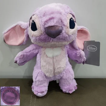 

Free Shipping 26cm Lilo And Stitch Plush Toys 10'' Angel #624 Stuffed Soft doll For girl Gift good quality