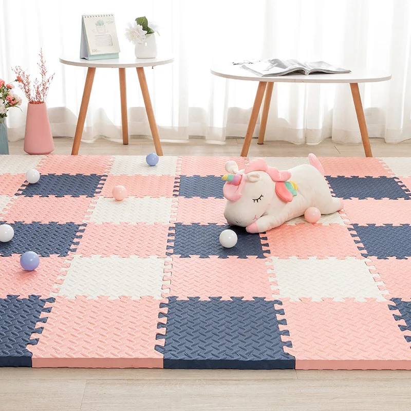 2.5cm Thick Mats for Kids Children's Foam Floor Children's Stitching Crawling Climbing Home Bedroom Living Room Tatami Play Mats cute mcqueen baby play mats 80x160cm kids floor climbing mat children playmat nursery decor rugs for bedroom living room