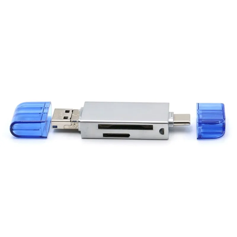 2 в 1 USB 3,0/type-C к SD/Micro SD кард-ридер для ПК ноутбук планшет смартфон
