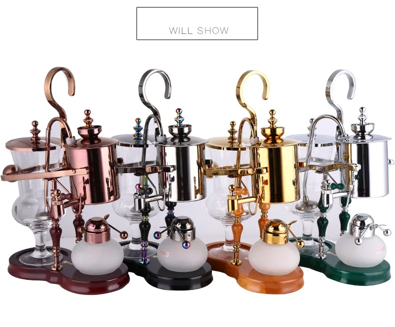 Royal Balance Syphon Maker Belgian pots Home siphon coffee makers Coffee pots+ Handwheel grinders coffee maker machine
