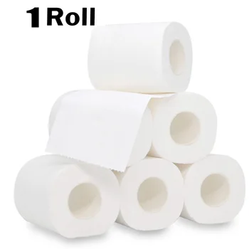 

Household Toilet paper White Thicken Large-Volume Hand Toilet Towels Roll Tissues Napkin papier toilette papel higienico 2020