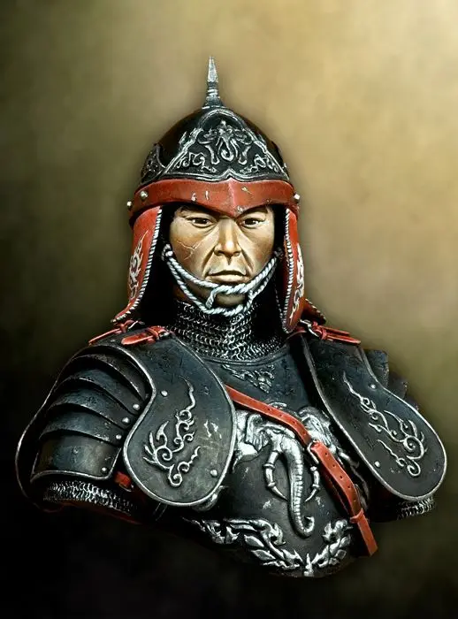 

New Unassembled 1/10 Thai Prince ancient bust Resin Figure Unpainted Model Kit