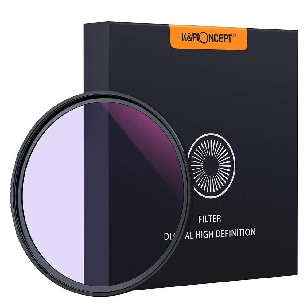 Online K   F concepto 52 58 67 72 77 82mm Filtro de noche transparente reducción de la contaminación de la capa Nano de múltiples capas para el cielo nocturno Estrella