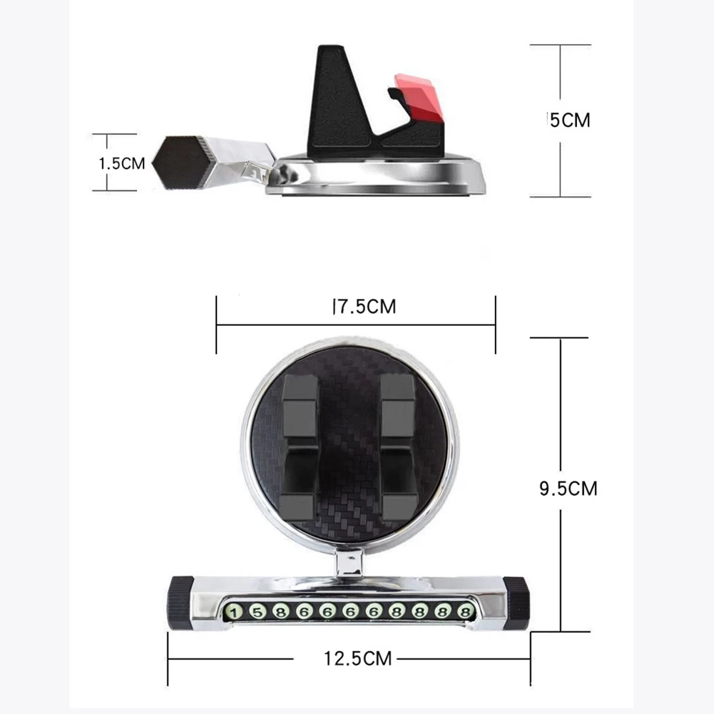 Car Holder Mobile Phone Holder Stand GPS Anti Slip Holder Desktop Stand Bracket Universal Mobile Phone Fixed bracket