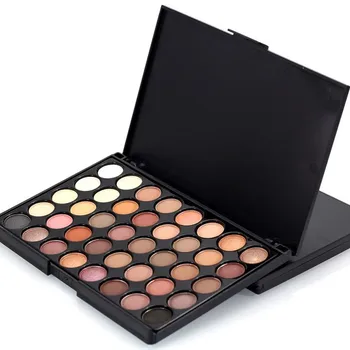 

40 Color Eyeshadow Palette Matte EyeShadow Makeup Set Eye Primer Luminous Eye Shadow Women Gift Smoky/Warm Color