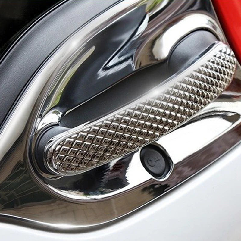 Защитная крышка для автомобильных дверных ручек, декоративные аксессуары для Mercedes Smart 453 fortwo, наклейки для автомобильных дверей