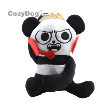 

18cm Ryan Stuffed Doll Anime Ryan Panda Plush Toys Doll Peluche Panda Stuffed Animals Toys Baby Kids Christmas Birthday Gift