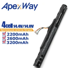 ApexWay AL15A32 AL15A32 4 клетки Батарея для acer E5-422G E5-472 E5-473 E5-522 E5-532 E5-532T E5-573 E5-722 ES1-420 V3-574TG