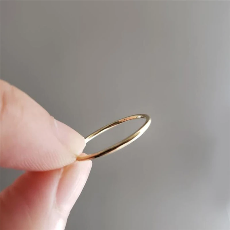 14K Gold Filled Knuckle Ring For Women Minimalist
