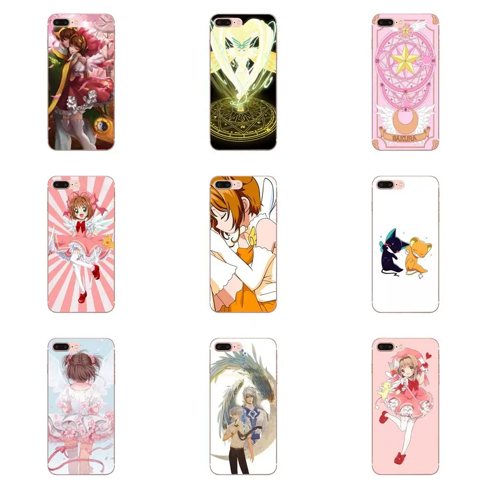 

Soft TPU Capa Case For Galaxy Alpha Note 10 Pro A10 A20 A20E A30 A40 A50 A60 A70 A80 A90 M10 M20 M30 M40 Sakura Card Captor Card