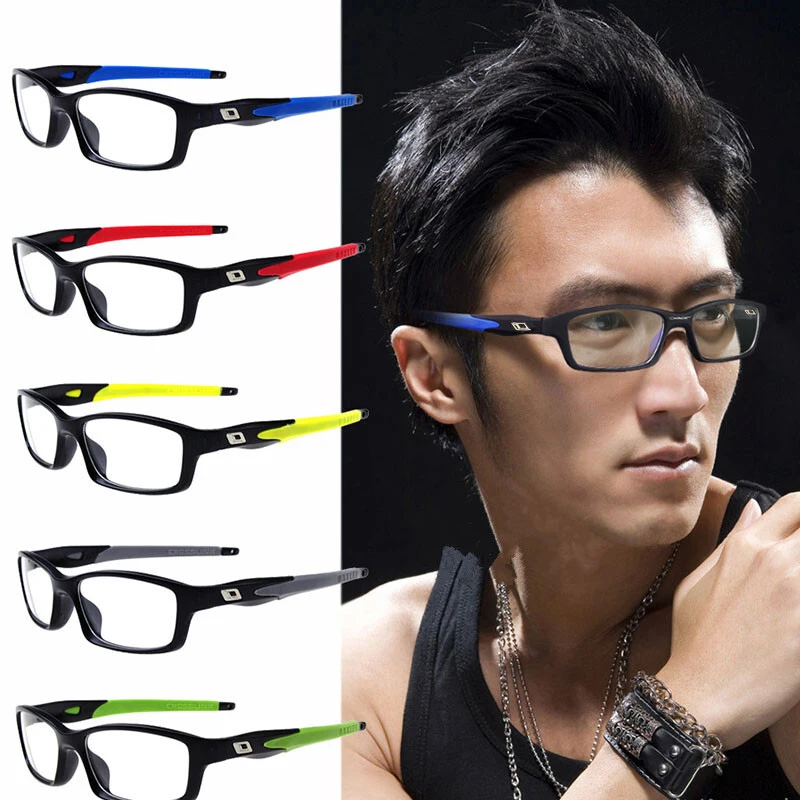 Montura gafas deportivas de silicona para hombres y mujeres, montura de gafas ópticas,