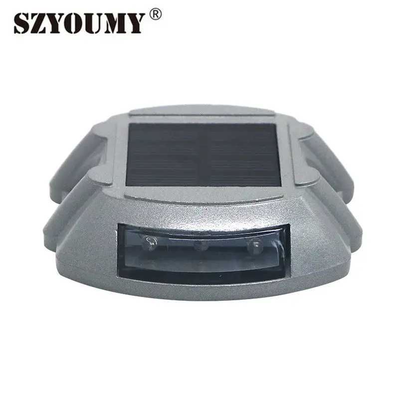 

SZYOUMY, подъездная дорожка на солнечной батарее, яркая белая док-станция на солнечной батарее, внешняя водонепроницаемая док-станция для озера, сада, дороги