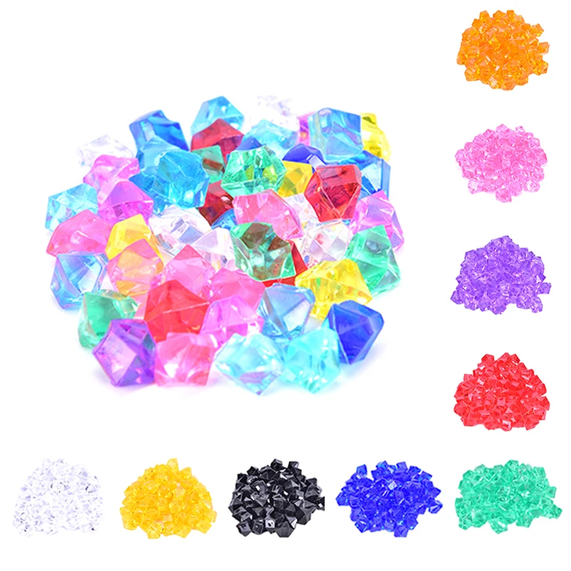 50 шт. акриловая кристальная Алмазная палочка неправильный камень Chessman игровые