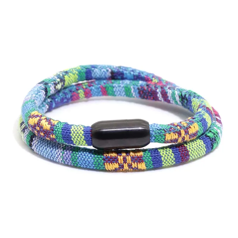 Neue In Boho Seil Armband Männer 100% Unfading Edelstahl Braslet Glück Gewinde Braclet Geschenk Für Ihn Outdoor Survival Brazalete – Detail 12