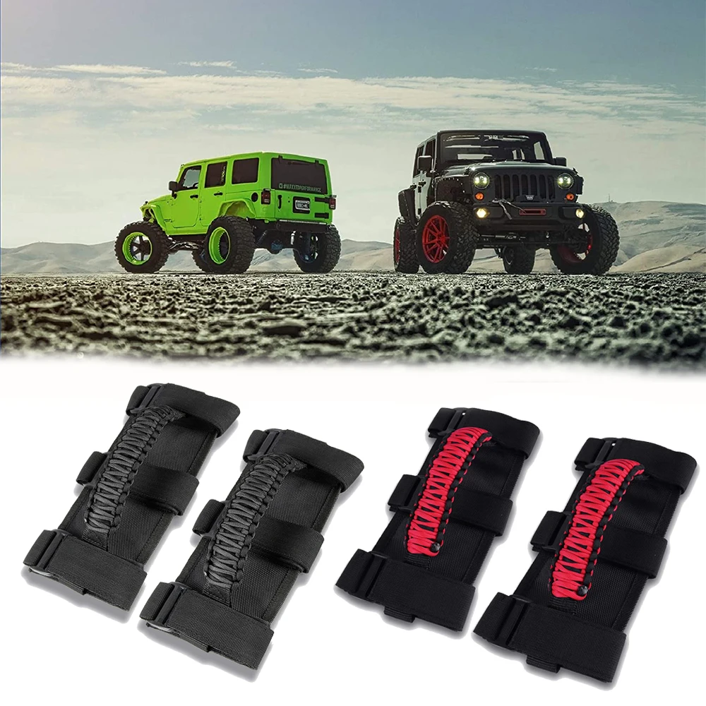 Per Jeep Wrangler Yj Tj Jk Jku Jl Jlu Auto Roll Bar Maniglie Maniglie Impugnatura Accessori Auto Per Accessori Jeep Wrangler Per Accessori Jeep Wrangl