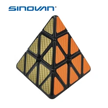 Треугольная пирамида, магический скоростной куб, твист, головоломка, развивающая игрушка, головоломка, cubo magico, профессиональные специальные игрушки для детей