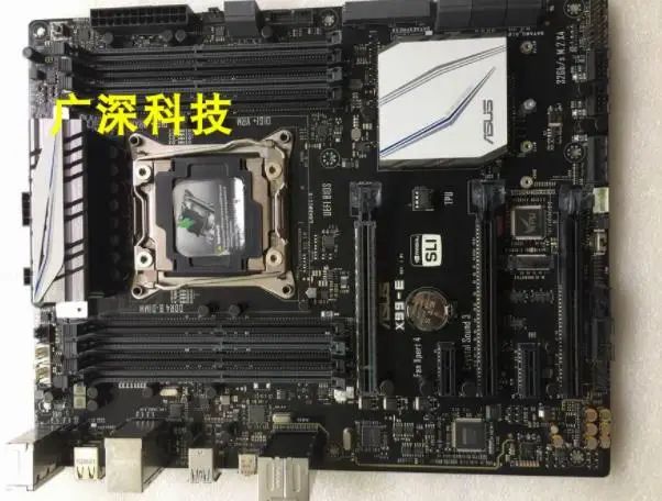 Asus X99-E Desktop Motherboard LGA 2011-V3 DDR4 USB2.0 USB 3.0 USB3.1 128GB X99 Original motherboards free shipping | Компьютеры и