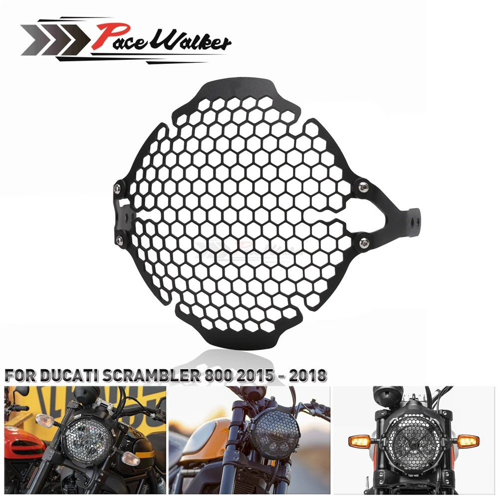 Для DUCATI Scrambler 800 400 EP EVOTECH Scrambler800 Scrambler400 аксессуары для мотоциклов крышка фары