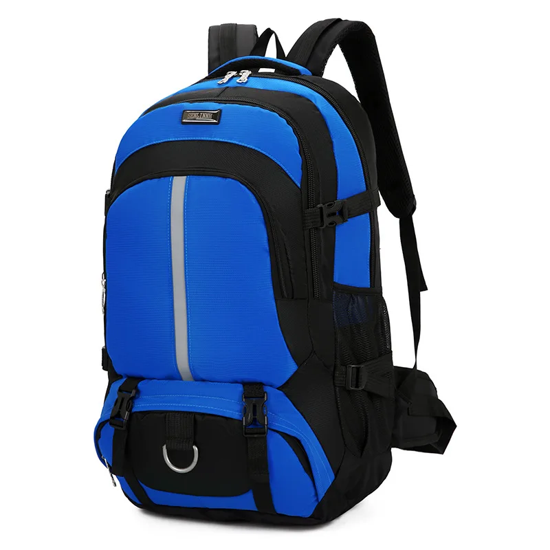 

Night Light Backpack Industry Mountaineering Bag Men Outdoor Package Rope Waist Support Backpack Large Capacity