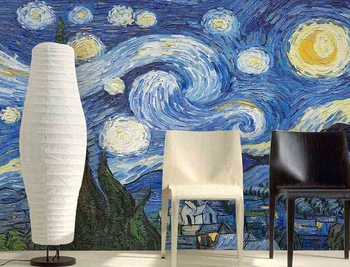 

[Self-Adhesive] 3D Starry Sky WG927 Wall Paper mural Wall Print Decal Wall Murals Belly