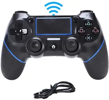 

For PS4 controller Bluetooth vibration gamepad for Play Station 4 wireless joystick for PS4 / PS4 Pro and PC and 3.5mm jack