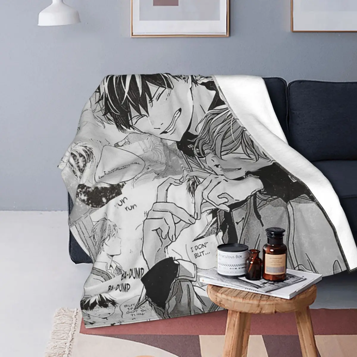 Cute Komi San Wa Comyushou Desu Flannel Throw Blankets Manga Anime Blankets  for Bed Bedroom Warm Bed Rug - AliExpress