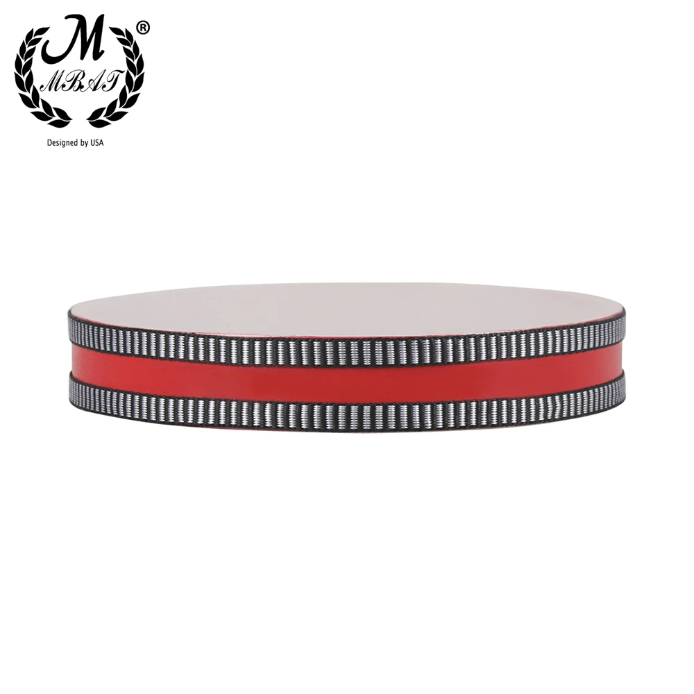 M MBAT 8 Inches Wave beads Tambourine Sea Sound Tambourine Children's Early Childhood Educational Toys Percussion Instruments