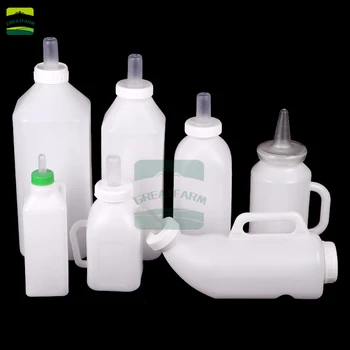 

0.85L- 5 L Cow Calf Milk NIPPLE Feeding Bottle Livestock Replacement Rearing Drinker Nipple Feeding Bottle Holders Bucket