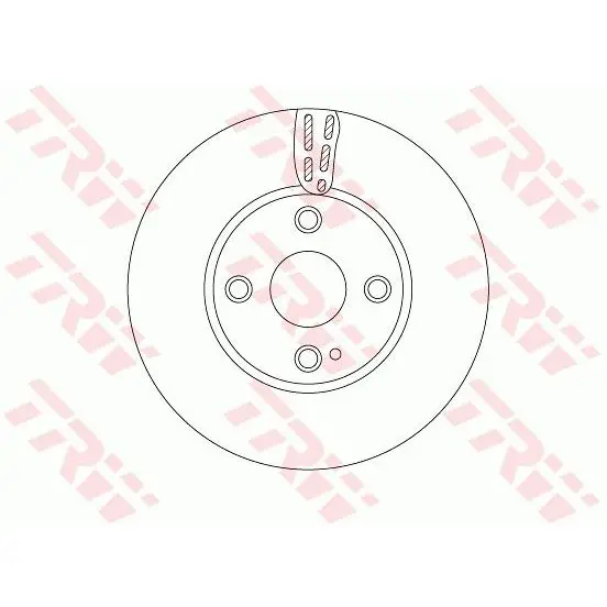 Диск тормозной пер вент MAZDA 2 (DL DJ) 1.5 14 TRW DF6793 | Автомобили и - Цена: 